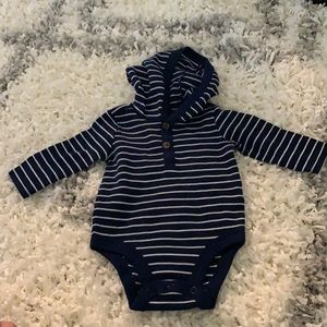 Hooded onesie